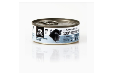 3Coty Nassfutter mit Pute und Huhn für ausgewachsene Katzen, 80 g