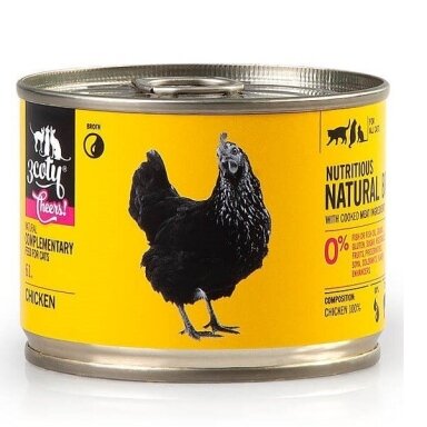 3COTY Vištiena - šlapias kačių ėdalas - 160 g