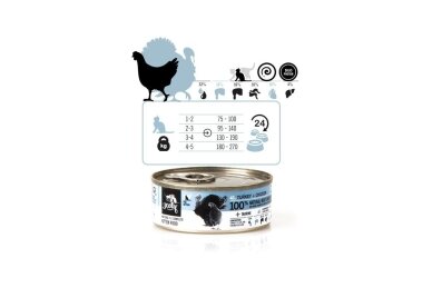 3Coty Nassfutter mit Pute und Huhn für Kätzchen, 80 g 1 3Coty Nassfutter mit Pute und Huhn für Kätzchen, 80 g 1