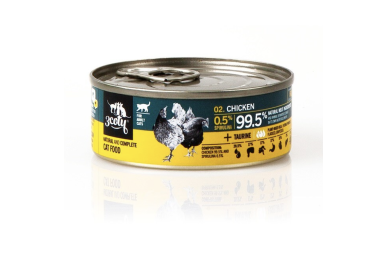 3Coty Nassfutter mit Huhn und Spirulina für erwachsene Katzen, 80 g 3Coty Nassfutter mit Huhn und Spirulina für erwachsene Katzen, 80 g