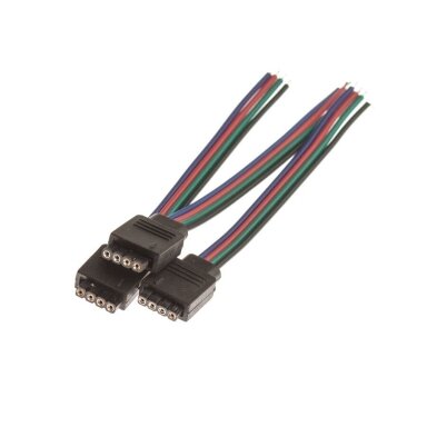4PIN Jungtis 15 cm RGB