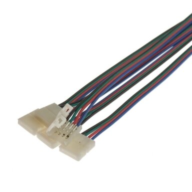 LED RGB Juostos Spaustukas IP20