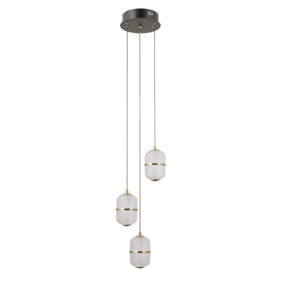 Pakabinamas šviestuvas Alani PND-34375-3-BK