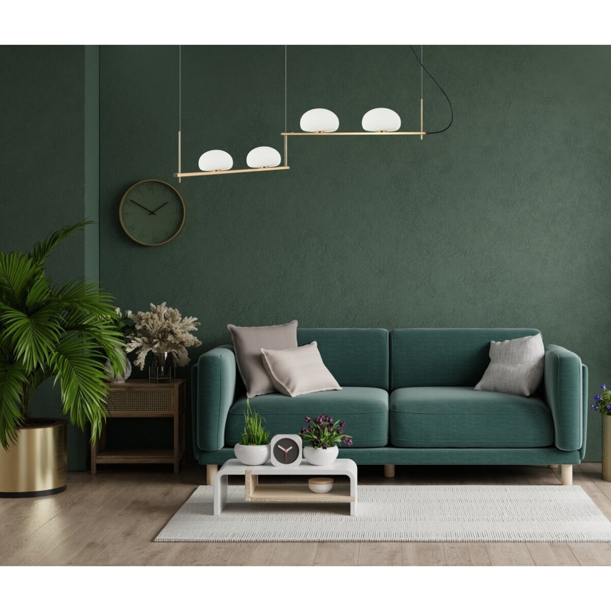 Pakabinamas šviestuvas Kernio PND-357784-BRO+W 1 Pakabinamas šviestuvas Kernio PND-357784-BRO+W 1