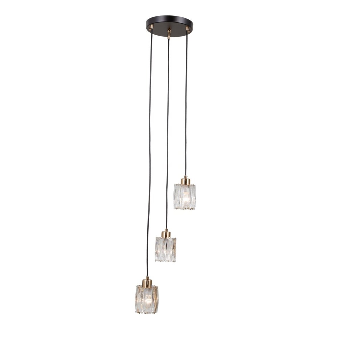 Pakabinamas šviestuvas Torno PND-40813-3R-BK-HBR 2