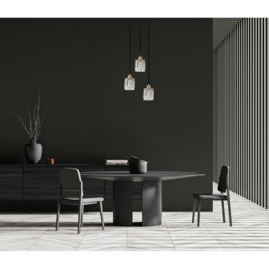 Pakabinamas šviestuvas Torno PND-40813-3R-BK-HBR 1 Pakabinamas šviestuvas Torno PND-40813-3R-BK-HBR 1