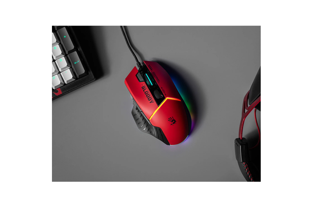 A4Tech W95MAX USB Gaming-Maus, rot-schwarz 5 A4Tech W95MAX USB Gaming-Maus, rot-schwarz 5