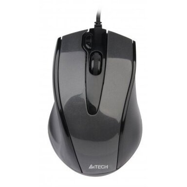 A4Tech N-500F pelė dešiniarankiams, USB A tipo, V-Track, 1600 DPI