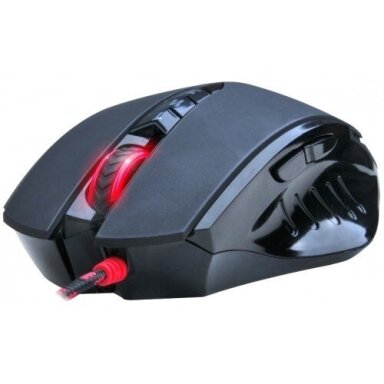 A4Tech V8M laidinė optinė pelė, USB, 3200 DPI, juoda