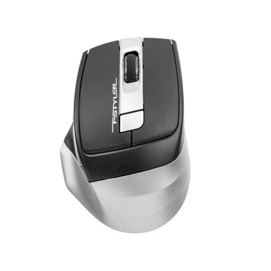 A4Tech FSTYLER FB35 belaidė pelė, 2.4 GHz + Bluetooth, optinė, 2000 DPI, pilka A4Tech FSTYLER FB35 belaidė pelė, 2.4 GHz + Bluetooth, optinė, 2000 DPI, pilka
