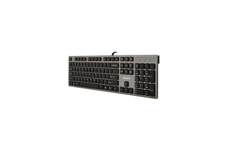 A4Tech KV-300H kalvopintainen langallinen näppäimistö, musta-harmaa (USB) 1 A4Tech KV-300H kalvopintainen langallinen näppäimistö, musta-harmaa (USB) 1
