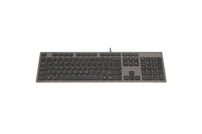A4Tech KV-300H kalvopintainen langallinen näppäimistö, musta-harmaa (USB) 4 A4Tech KV-300H kalvopintainen langallinen näppäimistö, musta-harmaa (USB) 4