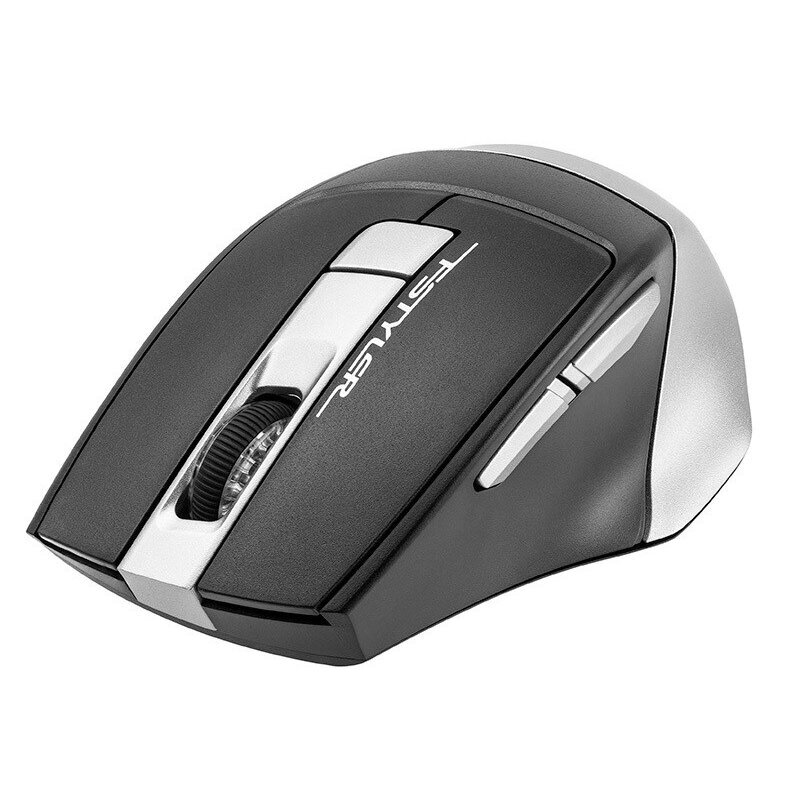 A4Tech FSTYLER FB35 belaidė pelė, 2.4 GHz + Bluetooth, optinė, 2000 DPI, pilka 1