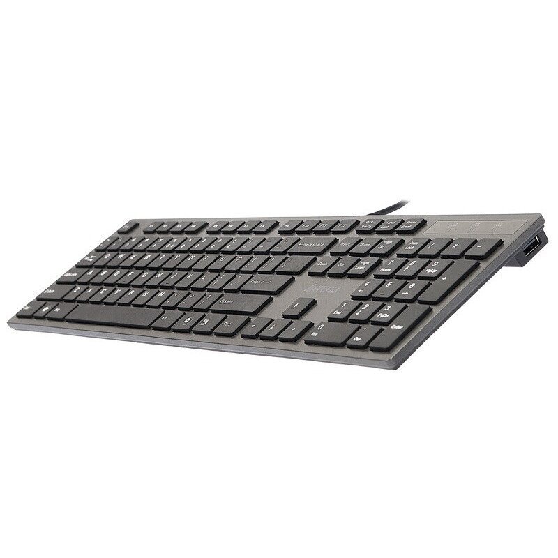 A4Tech KV-300H membraninė laidinė klaviatūra, juoda-pilka (USB) 3 A4Tech KV-300H membraninė laidinė klaviatūra, juoda-pilka (USB) 3