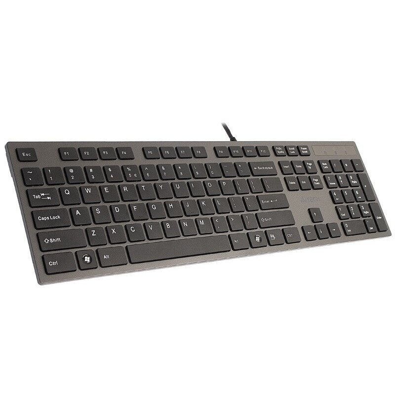A4Tech KV-300H membraninė laidinė klaviatūra, juoda-pilka (USB) A4Tech KV-300H membraninė laidinė klaviatūra, juoda-pilka (USB)