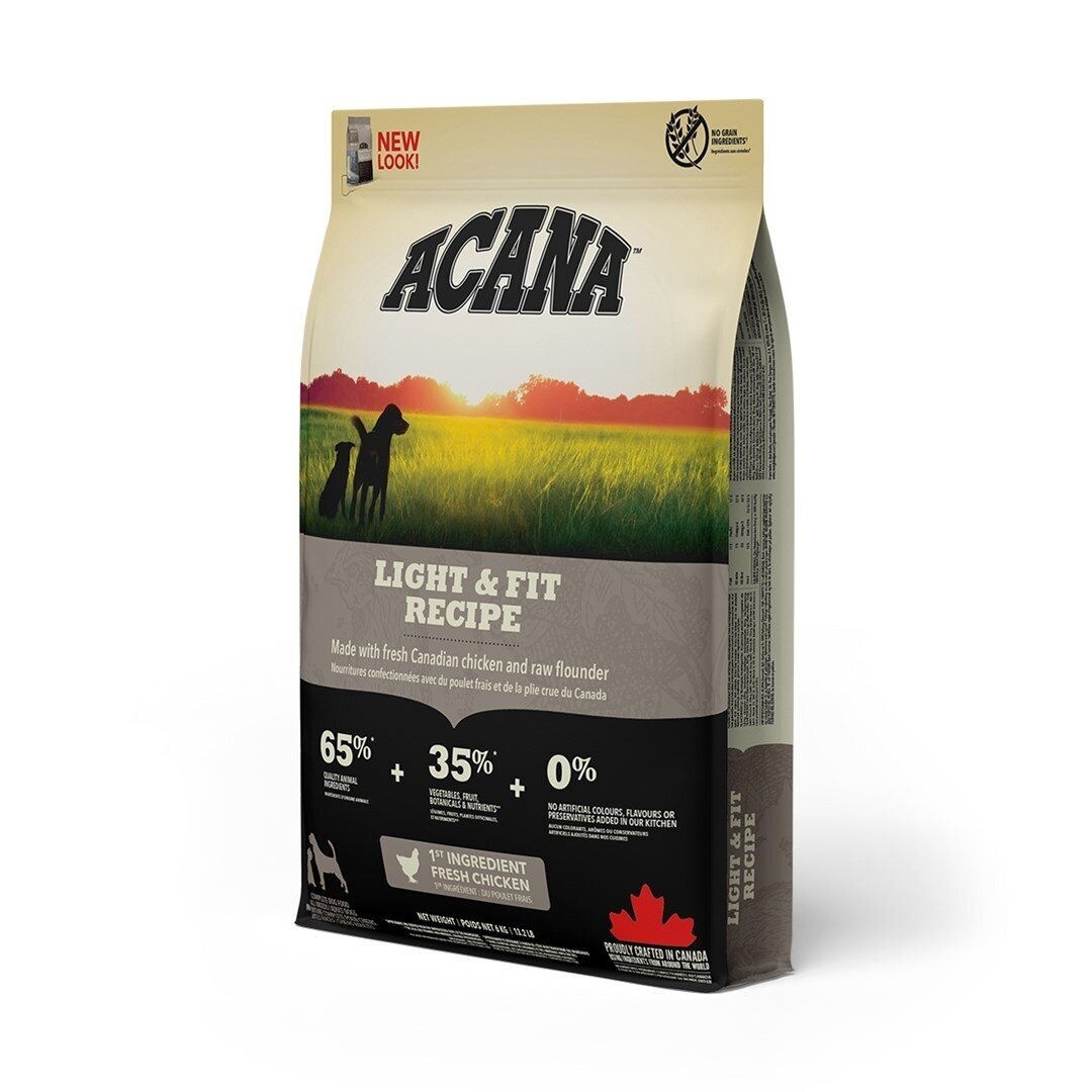 ACANA Heritage Light & Fit for dogs – 6 kg