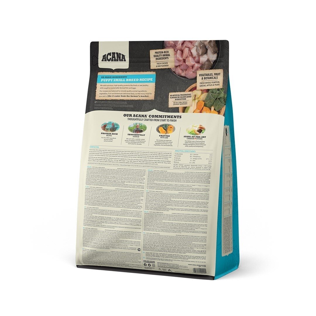 Acana Heritage šuniukų maistas mažiems šunims 2 kg 1