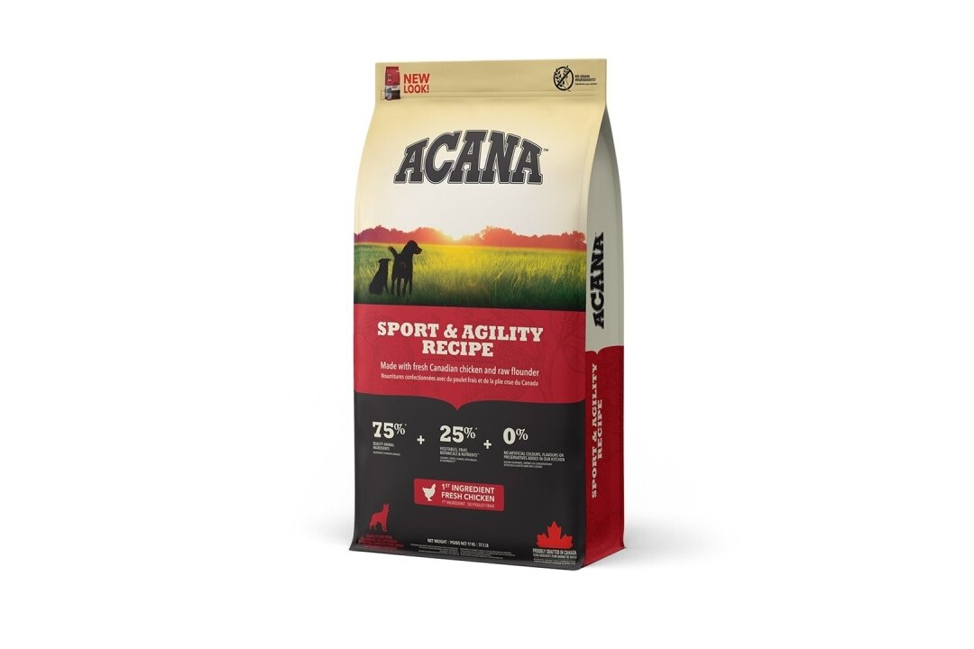 ACANA Heritage Sport & Agility sucha karma dla psów, 17 kg