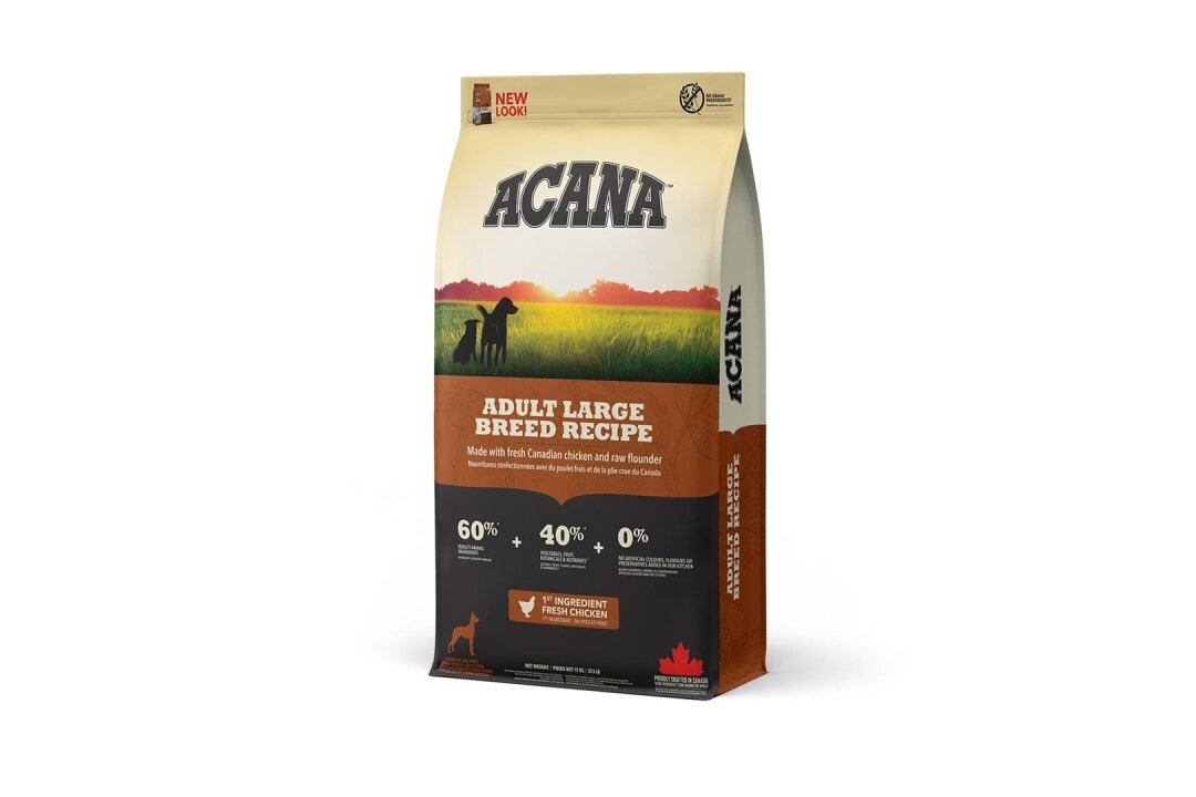 Acana Heritage kuivaruoka aikuisille suurille koiraroduille 17 kg