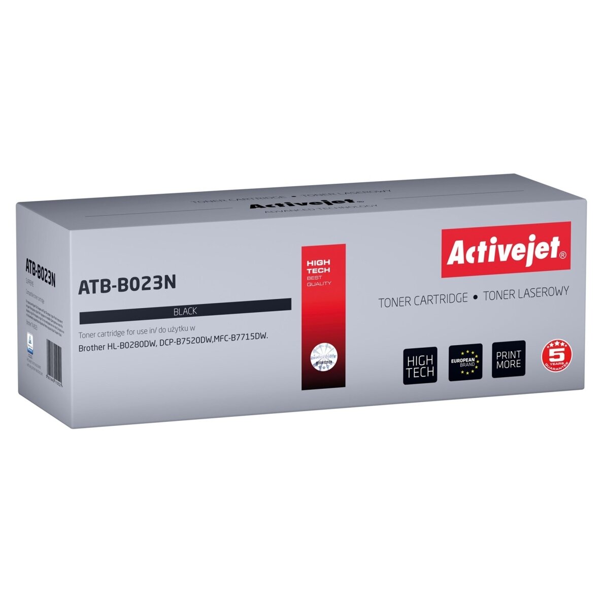 ActiveJet ATB-B023N Black Lazerinių spausdintuvų kasetė