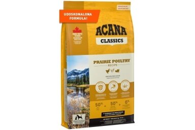 ACANA Classics Prairie Poultry – Trockenfutter für Hunde – 9,7 kg