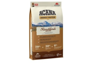 ACANA Highest Protein Ranchlands – Trockenfutter für Hunde – 11,4 kg