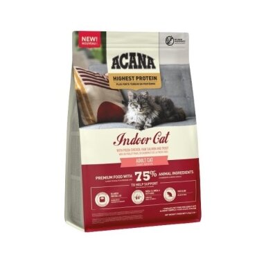 ACANA Highest Protein Indoor Cat - sausas kačių ėdalas - 1,8 kg