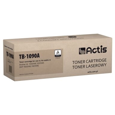 Actis TB-1090A tonerio kasetė (Brother TN-1090 pakaitalas; standartinė; 1500 puslapių; juoda)