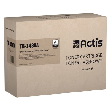 „Actis TB-3480A“ tonerio kasetė (pakeičianti „Brother TN-3480“; standartinė; 8000 puslapių; juoda)
