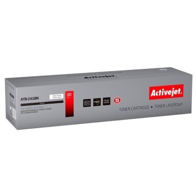 „Activejet ATB-241BN“ toneris (pakeičia „Brother TN-241BK“; „Supreme“; 2500 puslapių; juodas)