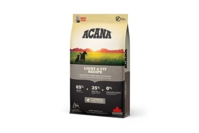 Acana Light & Fit kuivaruoka koirille 11,4 kg