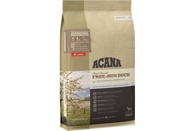 ACANA SINGLES Free-Run Duck kuivaruoka koirille ankanlihalla, 11,4 kg ACANA SINGLES Free-Run Duck kuivaruoka koirille ankanlihalla, 11,4 kg