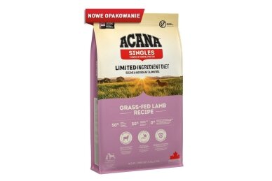 ACANA Singles Grass-Fed Lamb – cibo secco per cani – 11,4 kg