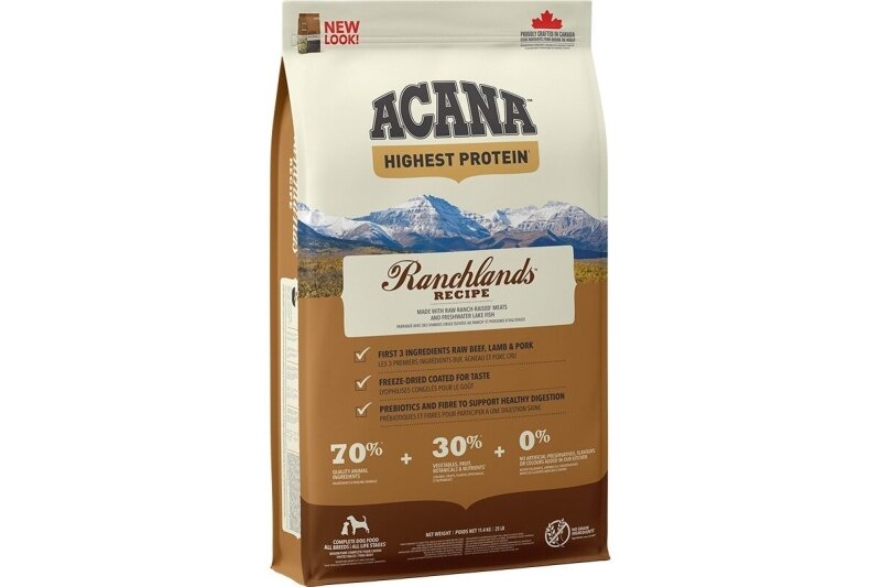 Acana Ranchlands sucha karma dla psów 11,4 kg