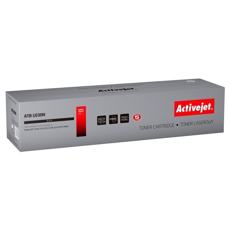 „Activejet ATB-1030N“ tonerio kasetė (pakeičianti „Brother TN-1030 TN-1050“; „TN1030 TN1050 Supreme“; 1000 puslapių; juoda)
