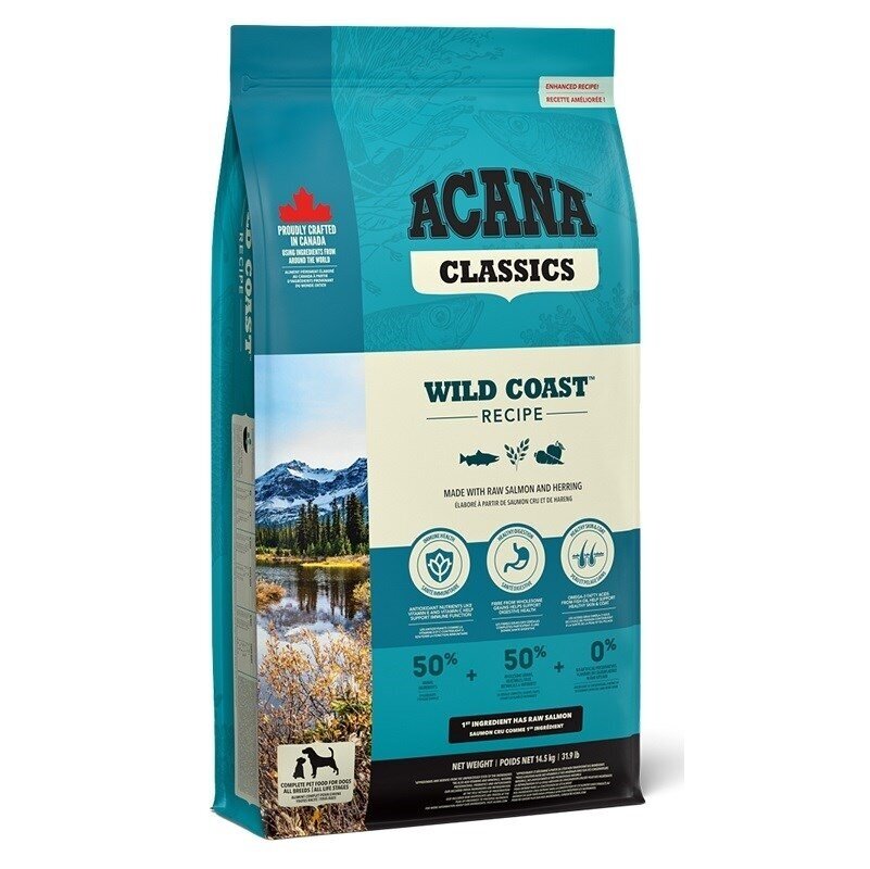 ACANA Classics Wild Coast - sausas šunų ėdalas - 14,5 kg