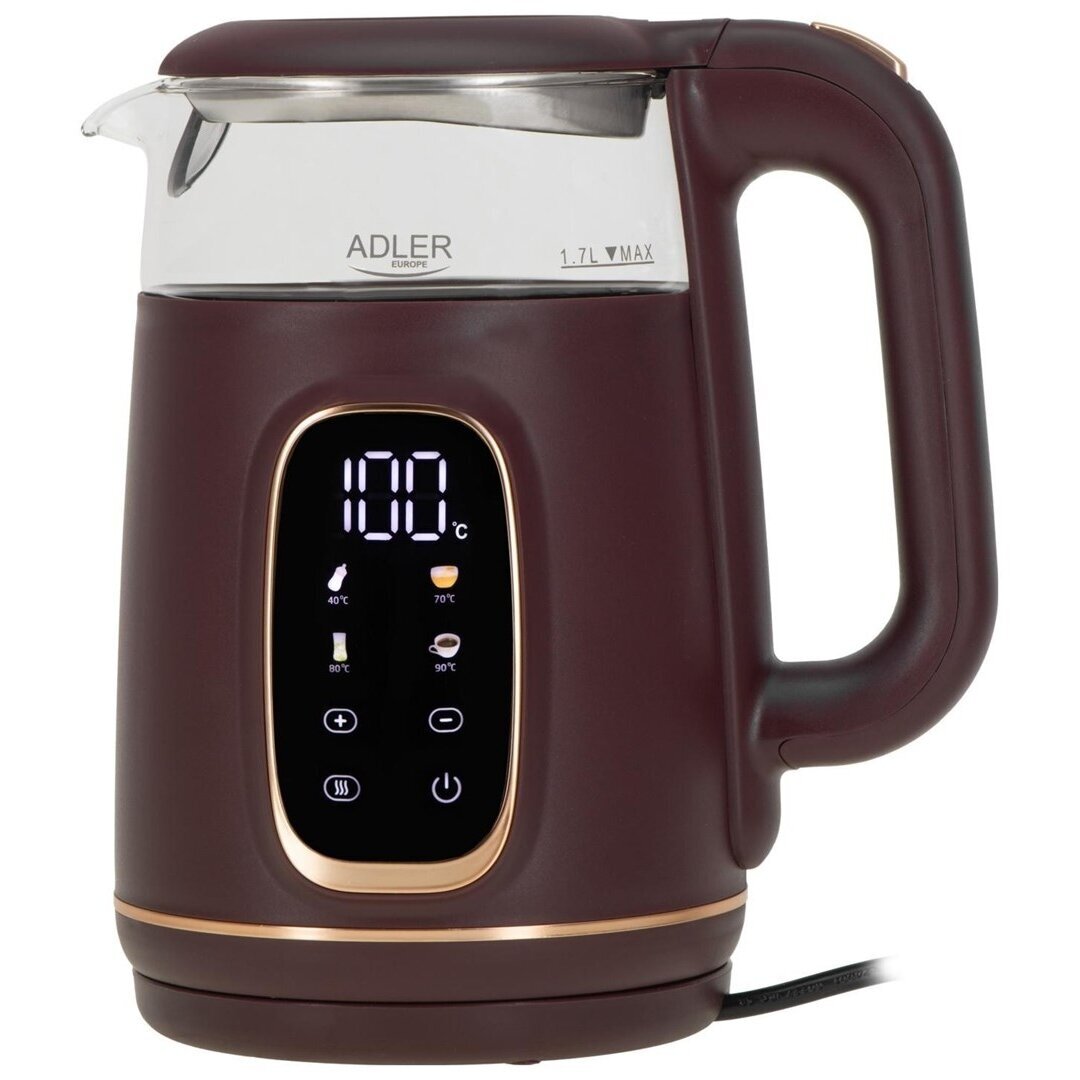ADLER AD 1305 bordo spalvos elektrinis virdulys ADLER AD 1305 bordo spalvos elektrinis virdulys