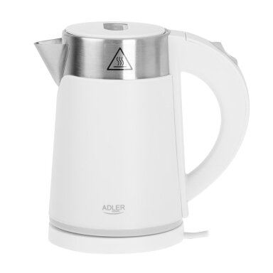 ADLER AD 1372w elektrinis virdulys baltas