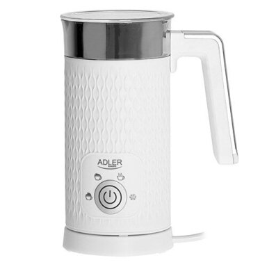 Adler AD 4494 pieno plakiklis/šildytuvas Automatinis, metalinis, baltas