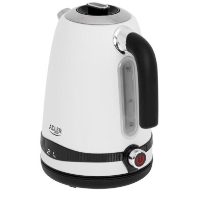 Adler AD 1295w elektrinis virdulys 1,7 l baltas 2