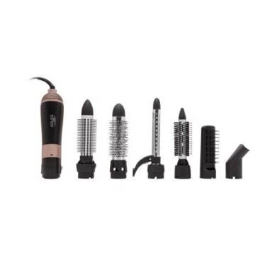Adler AD 2022 Steam Hair Styling Set, 1200 W, black 1 Adler AD 2022 Steam Hair Styling Set, 1200 W, black 1