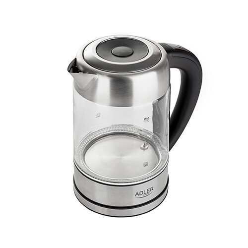 Adler AD 1247 NEW elektrinis virdulys 1,7 l lazdyno riešuto spalvos, nerūdijančio plieno, skaidrus 2200 W 1 Adler AD 1247 NEW elektrinis virdulys 1,7 l lazdyno riešuto spalvos, nerūdijančio plieno, skaidrus 2200 W 1