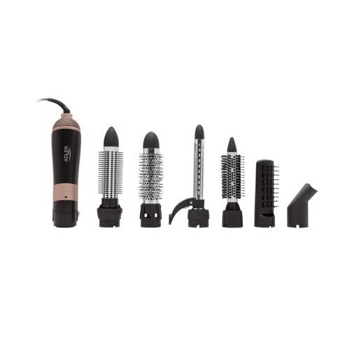 Adler AD 2022 Steam Hair Styling Set, 1200 W, black 1 Adler AD 2022 Steam Hair Styling Set, 1200 W, black 1