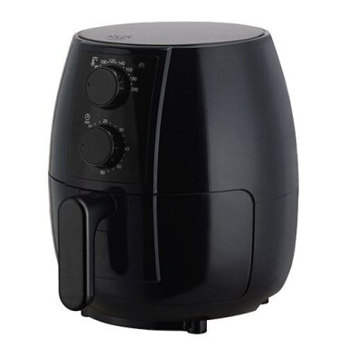 „Airfryer Adler AD 6312“ 2,5 litro neriebi gruzdintuvė, juoda