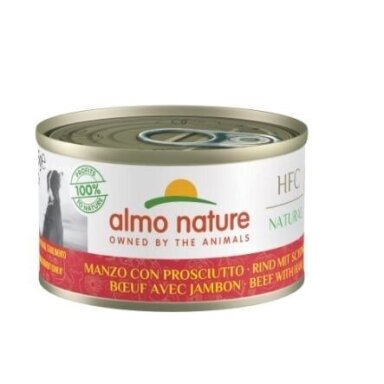 ALMO Nature HFC NATŪRALUS jautienos ir kumpio šlapias šunų ėdalas - 95 g