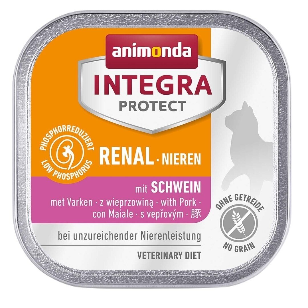 ANIMONDA Integra Protect Renal Pork - šlapias kačių ėdalas - 100 g