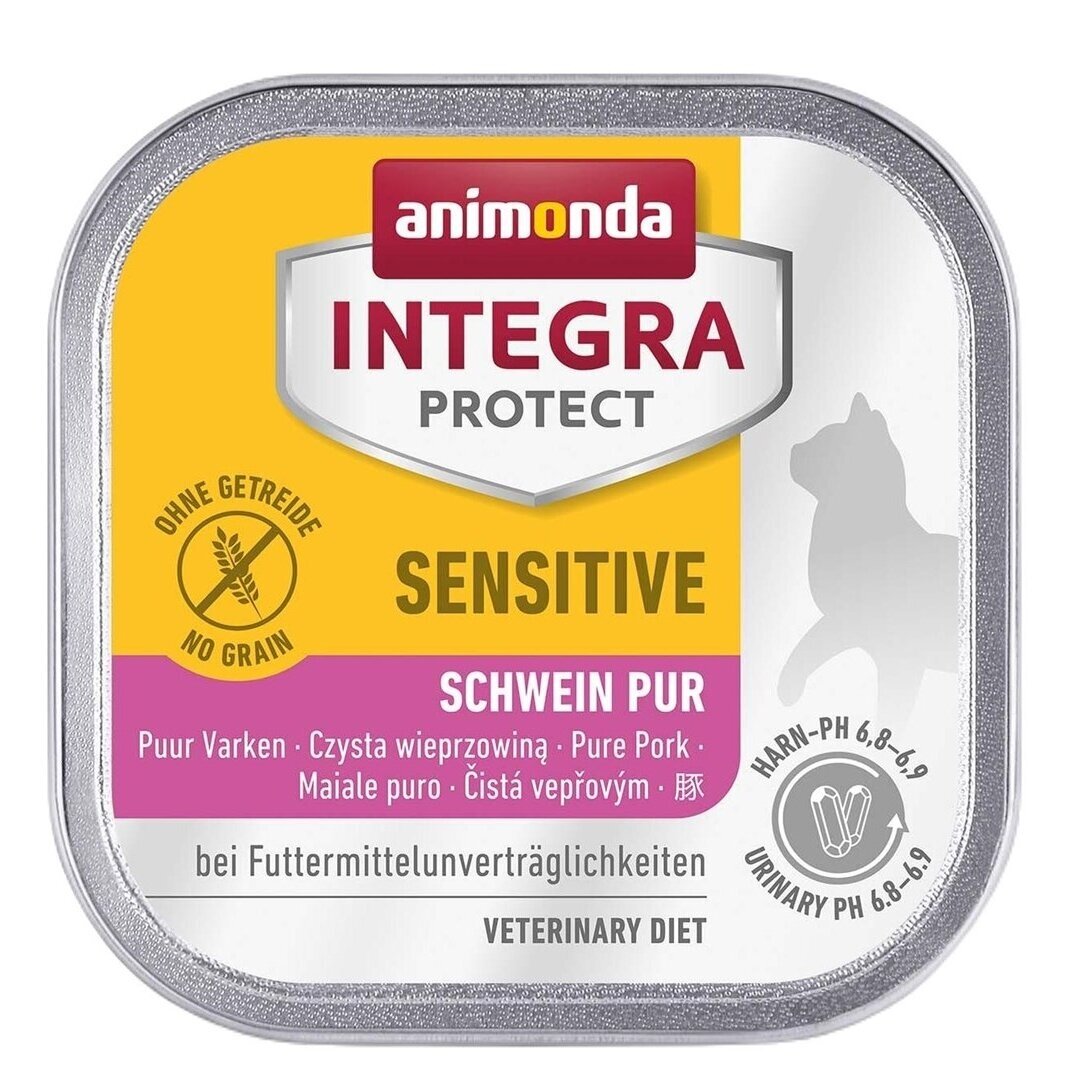 ANIMONDA Integra Protect suaugusioms katėms su jautiena ir kiauliena - šlapias kačių ėdalas - 100 g ANIMONDA Integra Protect suaugusioms katėms su jautiena ir kiauliena - šlapias kačių ėdalas - 100 g