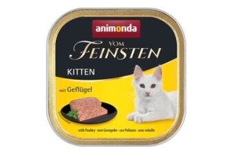 ANIMONDA Vom Feinsten Kitten kana – märkäruoka kissanpennuille, 100 g ANIMONDA Vom Feinsten Kitten kana – märkäruoka kissanpennuille, 100 g