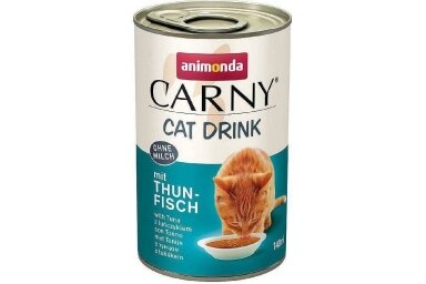 ANIMONDA Carny Cat Drink Tuna – petisco líquido para gatos com atum, 140 ml