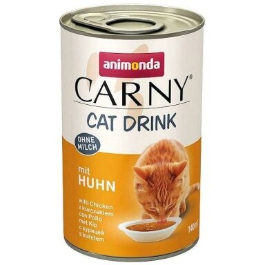 ANIMONDA Carny Cat Drink vištiena – kačių gėrimas/skanėstas, 140 ml